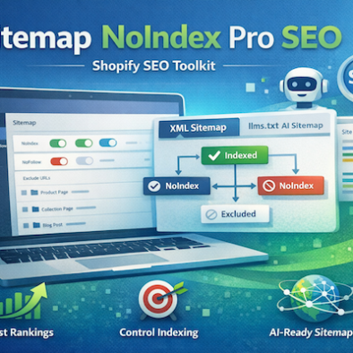 Sitemap NoIndex Pro SEO Shopify App